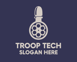 Troop - Bullet Artillery Laboratory logo design