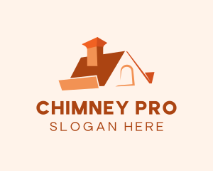 Orange Roof Real Estate logo design