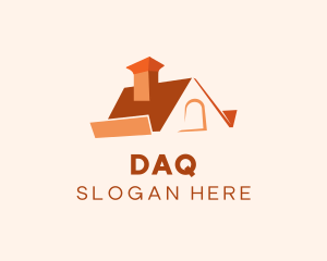 Home - Orange Roof Real Estate logo design