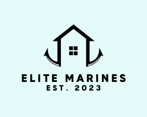 Marine Anchor House  logo design