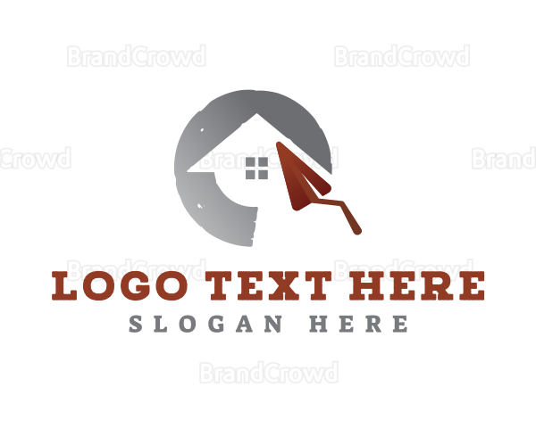 Renovation Trowel Masonry Logo