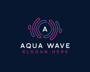 Sound Wave Audio Nightclub logo design