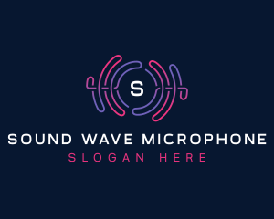 Sound Wave Audio Nightclub logo design