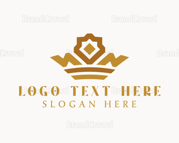 Luxury Diamond Crown Logo