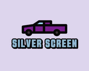 Road Trip - Purple Ute Car logo design