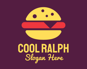 Food - Fast Food Burger Hamburger logo design