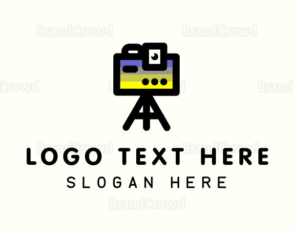 Video Camera Blogger Logo