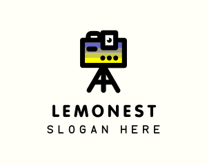 Video Camera Blogger Logo