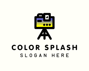 Video Camera Blogger logo design