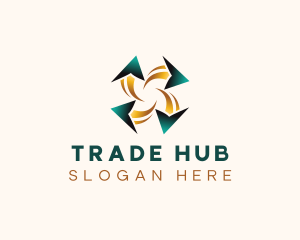 Trading - Arrow Trading Investment logo design