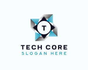 Generic Tech Company logo design