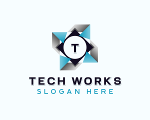 Generic Tech Company logo design