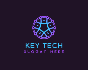 Tech Programmer Circuitry logo design