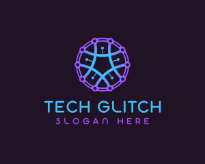 Tech Programmer Circuitry logo design