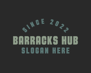 Barracks - Masculine Arch Business logo design
