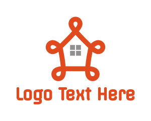 Orange Orange - Fancy Orange House logo design