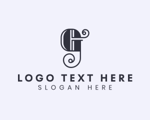 Trade - Cursive Business Letter G logo design