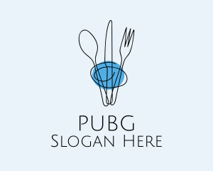 Minimalist Kitchen Cutlery  Logo