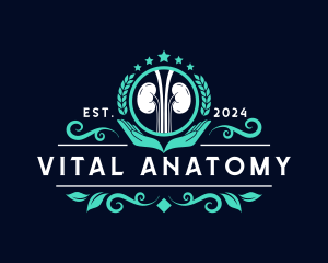 Anatomy - Kidney Organ Care logo design