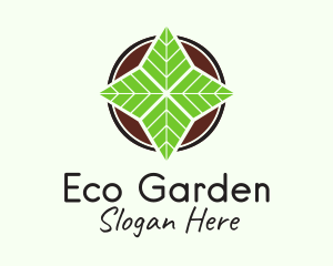 Eco Leaf Garden  logo design