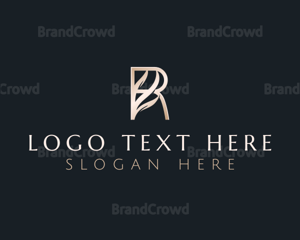 Elegant Premium Luxury Letter R Logo