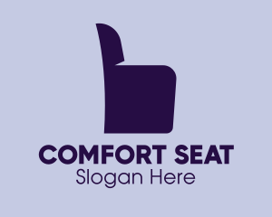 Chair Armchair Thumbs Up  logo design