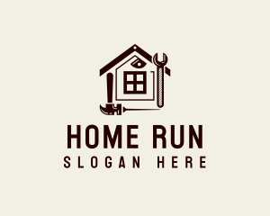 Home Construction Tools logo design