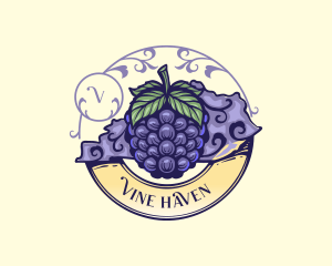 Blackberry Fruit Kentucky logo design