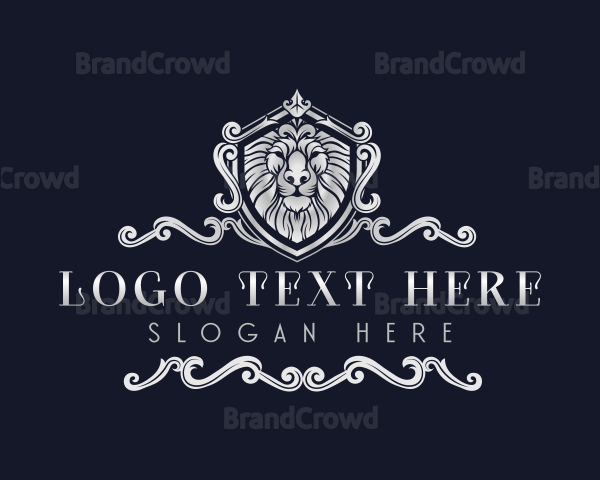 Premium Regal Lion Logo