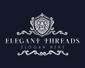 Premium Regal Lion logo design