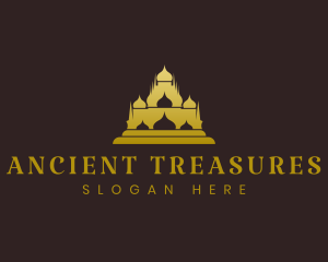 Arabian Castle Temple logo design