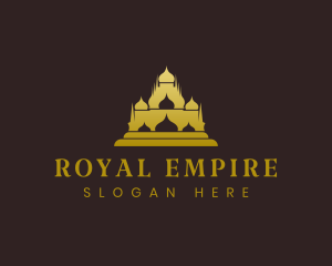 Arabian Castle Temple logo design