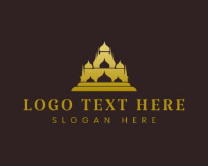 Sanctuary - Arabian Kingdom Temple logo design