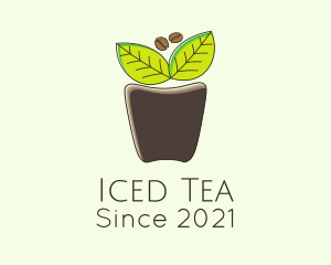 Coffee Tea Cup logo design