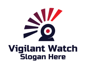 Monitoring - Web Cam Flash logo design