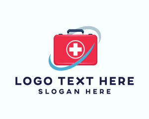 Medicine - Emergency First Aid Kit logo design