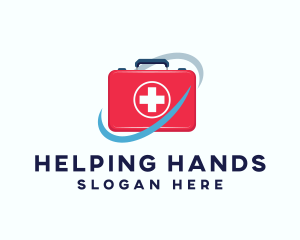 Aid - Emergency First Aid Kit logo design