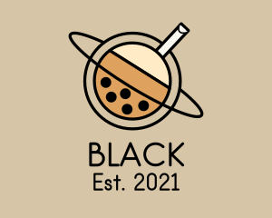 Milk Tea Planet  logo design