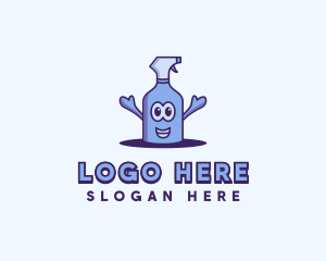 Sanitation Cleaning Spray Logo