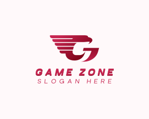 Aviation Eagle Letter G logo design