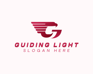 Aviation Eagle Letter G logo design