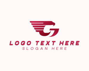 Sports - Aviation Eagle Letter G logo design