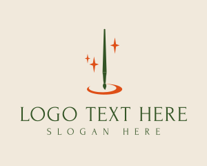 Fancy Pen Brush Logo