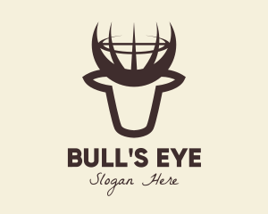 Brown Bull Globe logo design