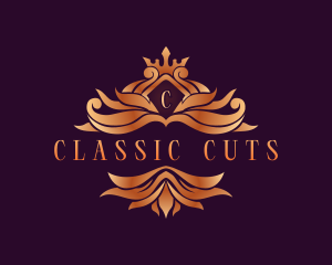 Classic Crown Crest logo design