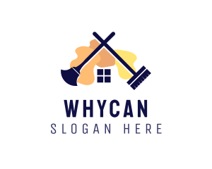 Sanitary Cleaning House Logo