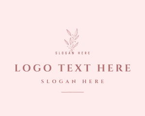 Massage - Elegant Plant Boutique logo design