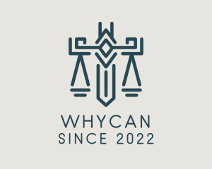 Legislative - Justice Scale Sword logo design