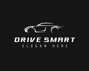 Driving Car Automotive logo design