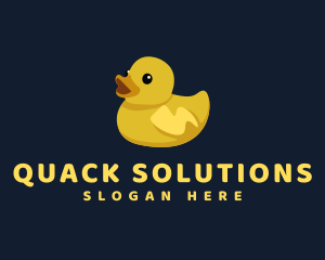 Duck - Rubber Duck Animal logo design